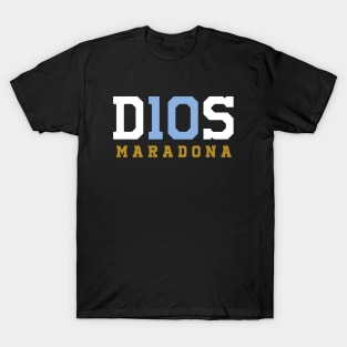Maradona D10S - Diego Armando Maradona T-Shirt